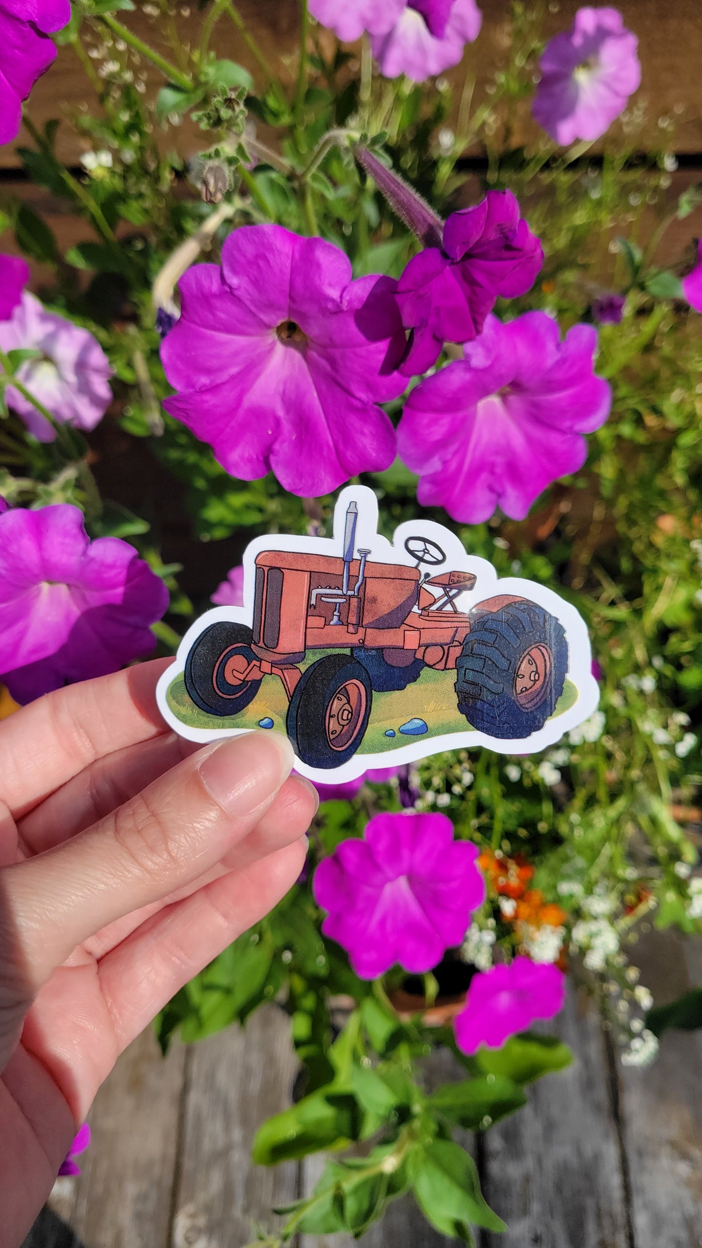 Tractor Stickers - Set of 2