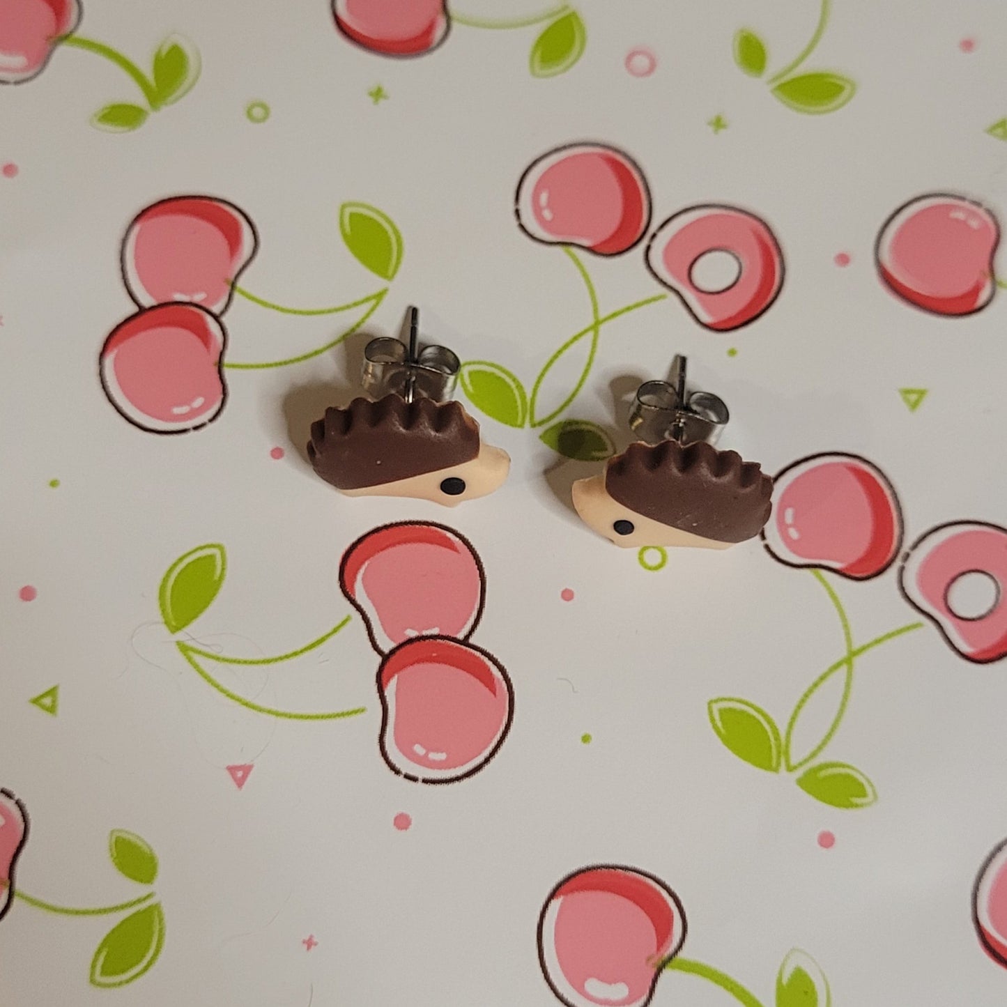 Hedgehog Stud Earrings