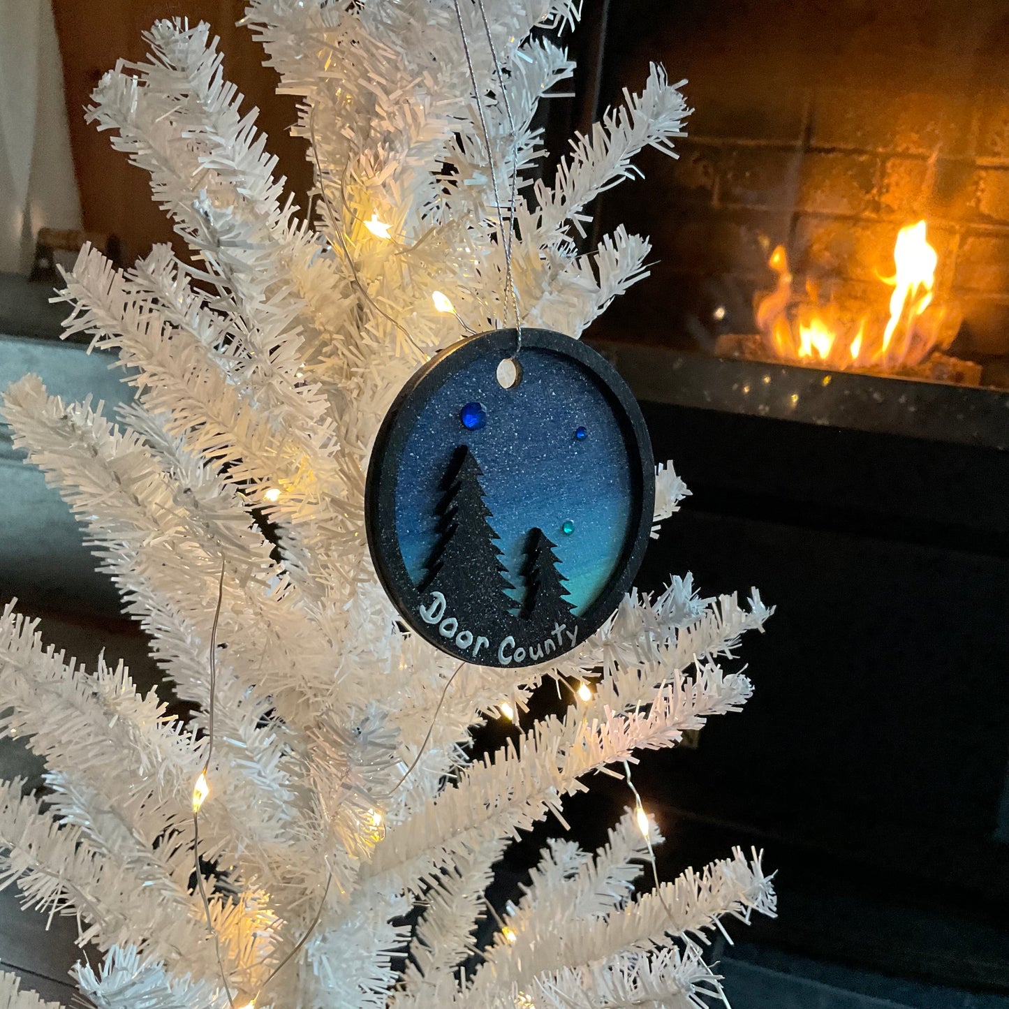 Blue Night Sky Ornament | Door County