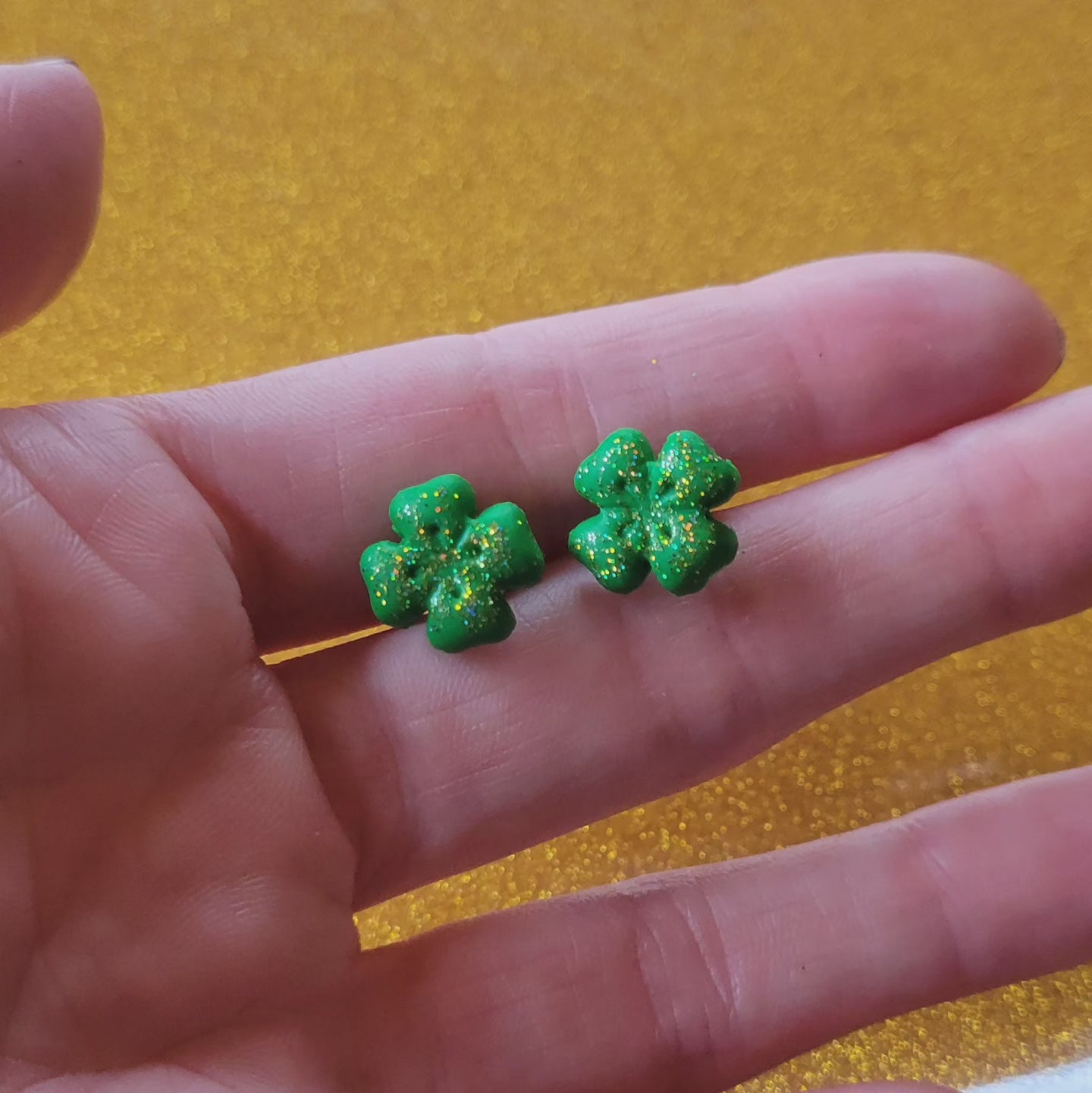 Clover Earring Studs