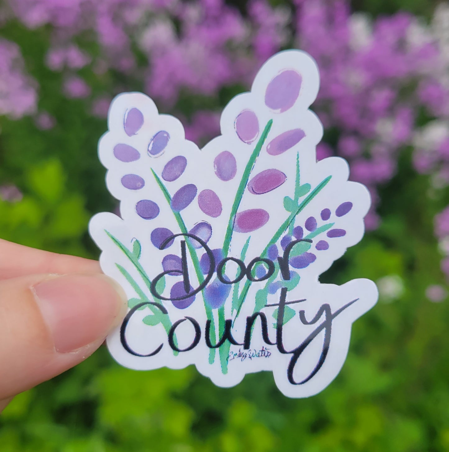 Lavender Sticker Set of 5
