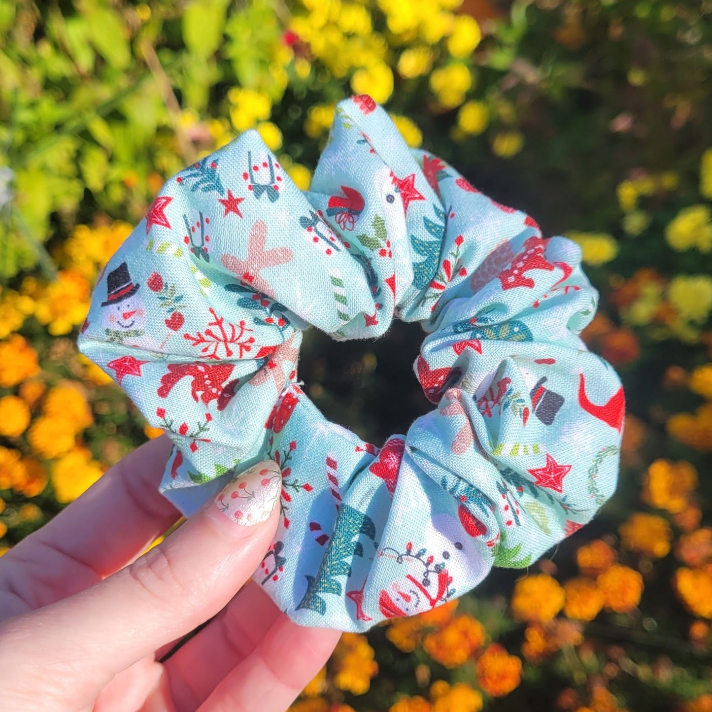 Festive Christmas Scrunchie