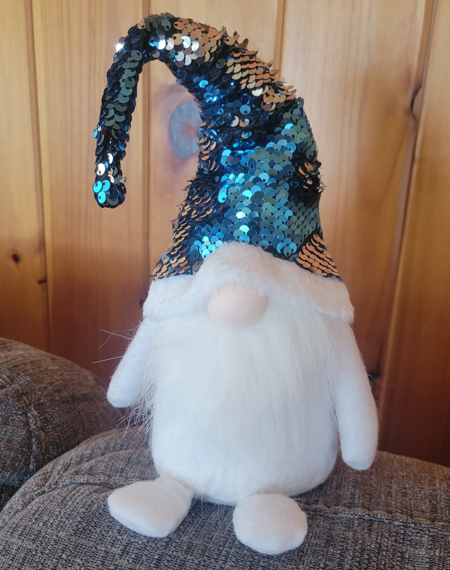 Gnome Decor - Blue and Silver
