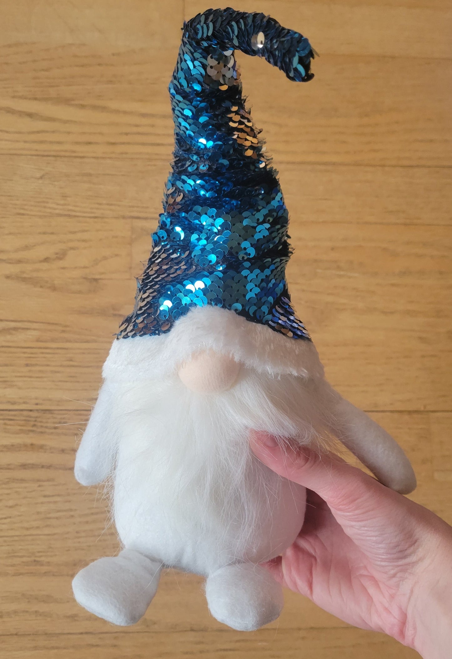 Gnome Decor - Blue and Silver