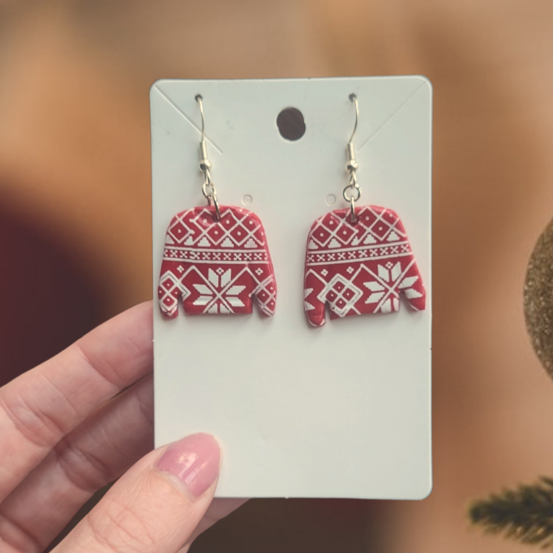 Nordic Sweater Earrings