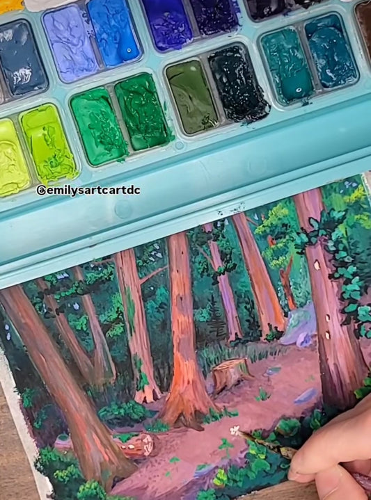 🎨 Getting Started with Gouache Painting: A Beginner’s Guide