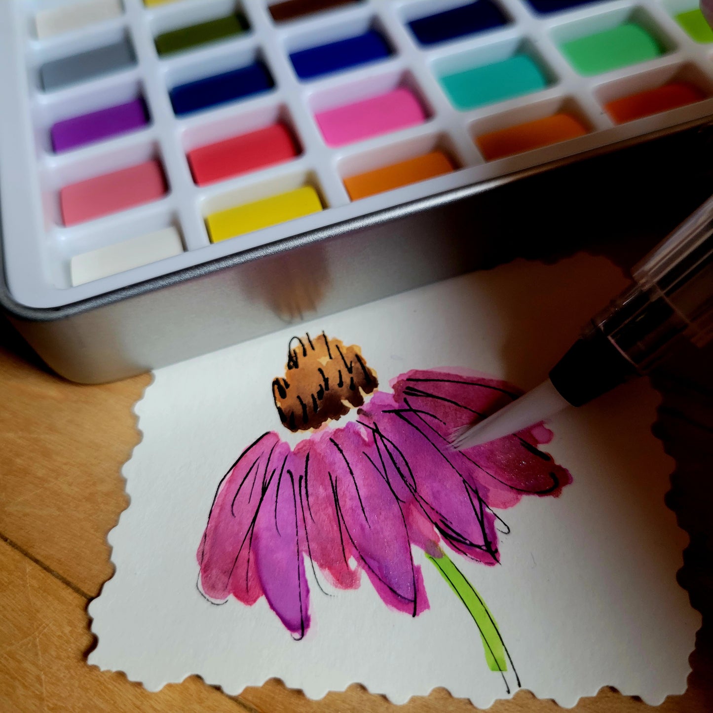 Watercolor Workshop at Pheasant Park Resort - 1pm-3pm, March 8th, 2025.