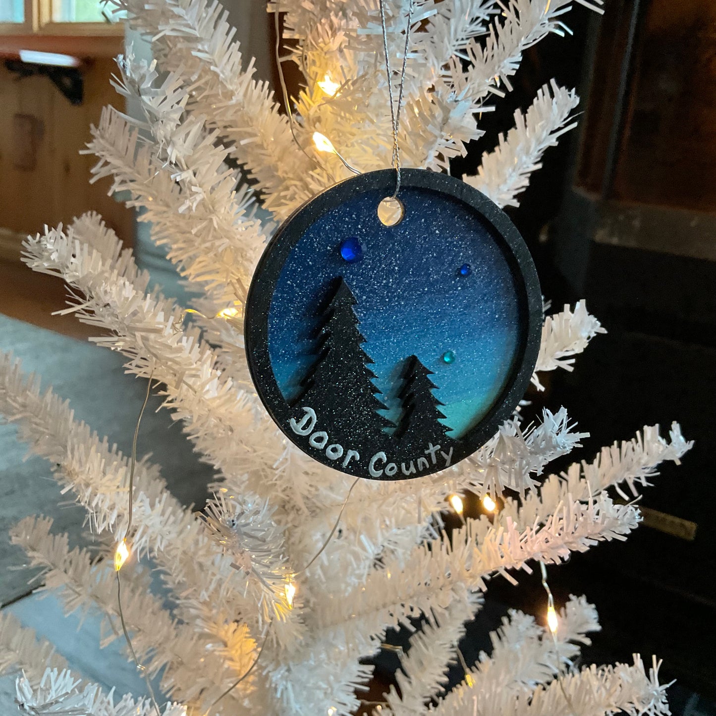 Blue Night Sky Ornament | Door County