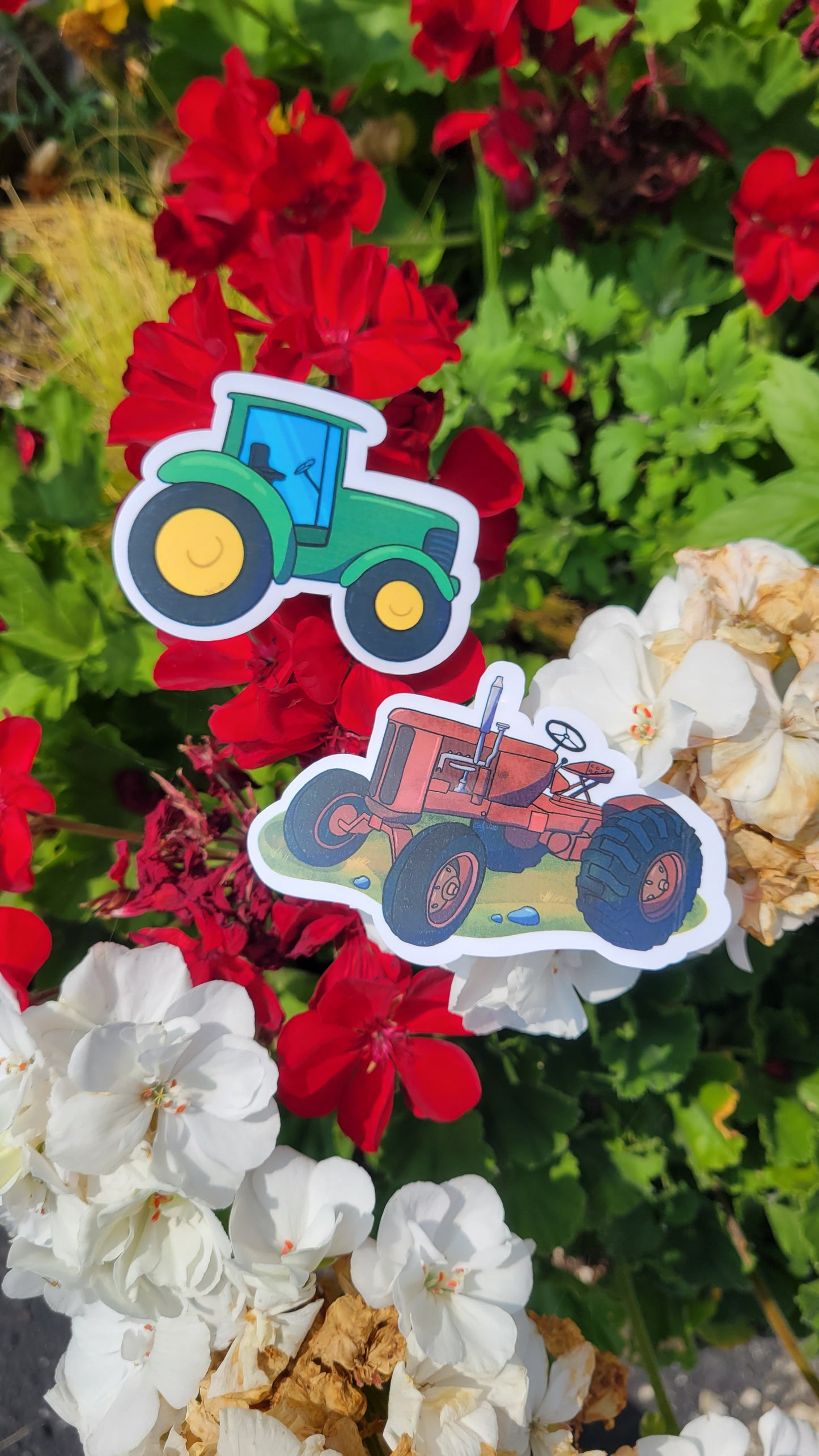 Tractor Stickers - Set of 2