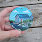 Handpainted Ornament- Gills Rock Fishing Wharf