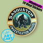 Sasquatch Investigation Squad Vinyl Sticker | WHOLESALE 20 Stickers