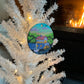 Rock Island Boathouse Hand-Painted Ornament