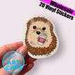 Hedgehog Vinyl Sticker | WHOLESALE 20 Stickers