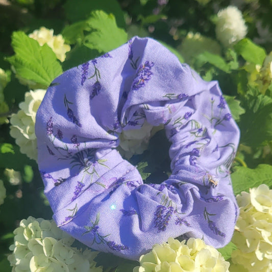 Lavender Scrunchie - Light Purple
