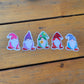 Gnome Stickers Set of 5