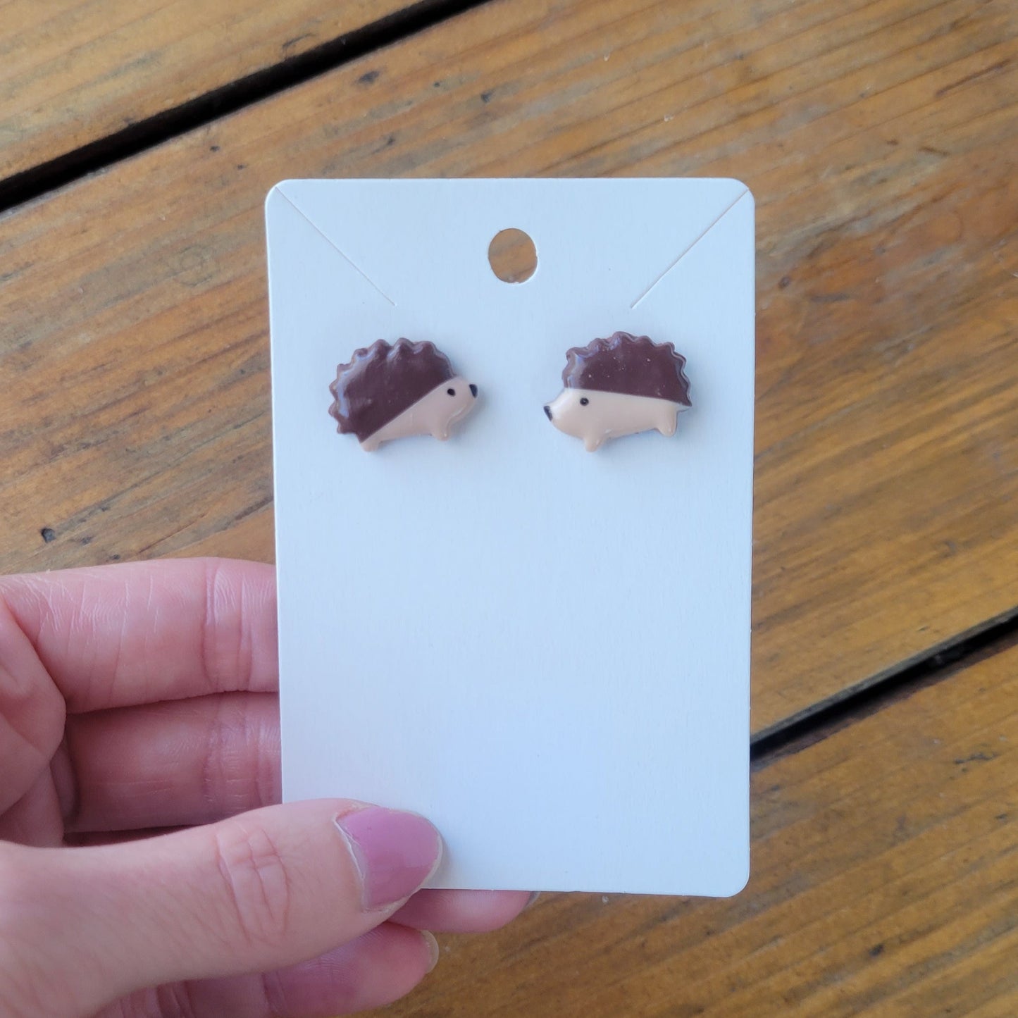 Hedgehog Stud Earrings