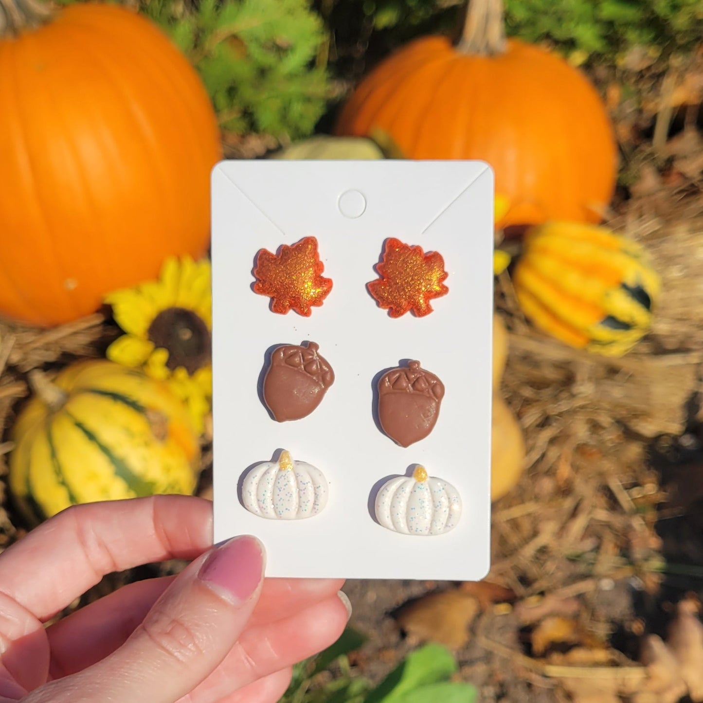 Fall Earring Stud Pack