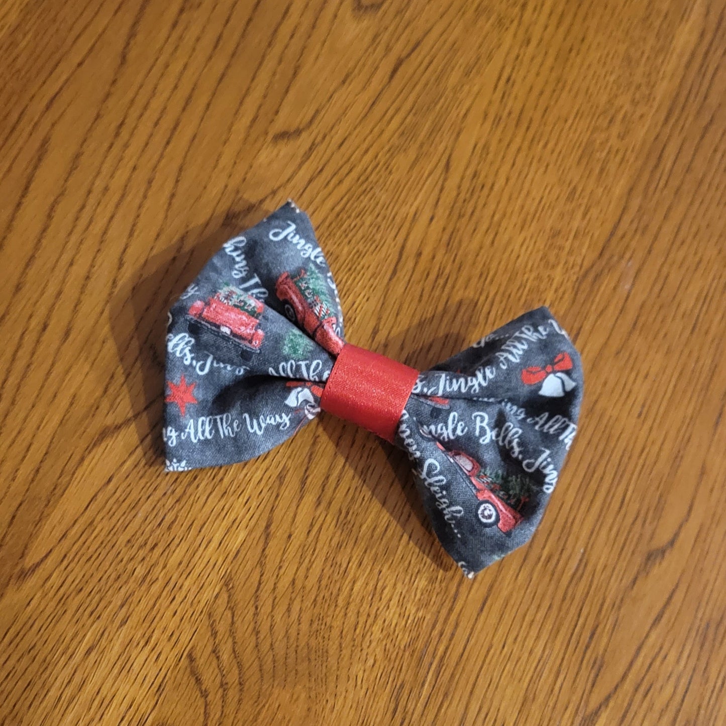 Christmas Truck Hair Bow (Large)