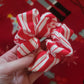 Candy Cane Stripe Scrunchie