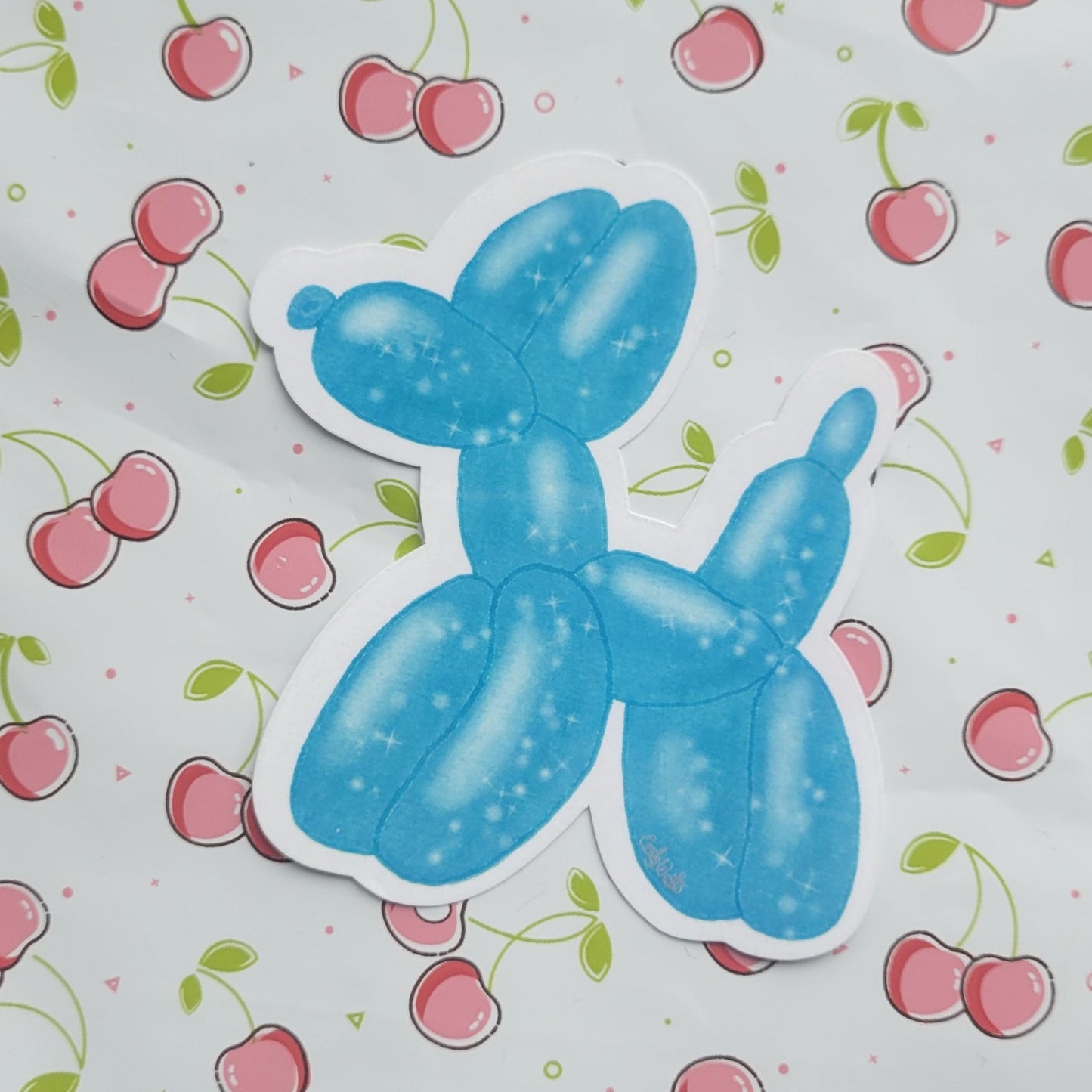 Balloon Animal Jumbo Stickers Set of 2