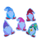 Gnome Stickers Set of 5