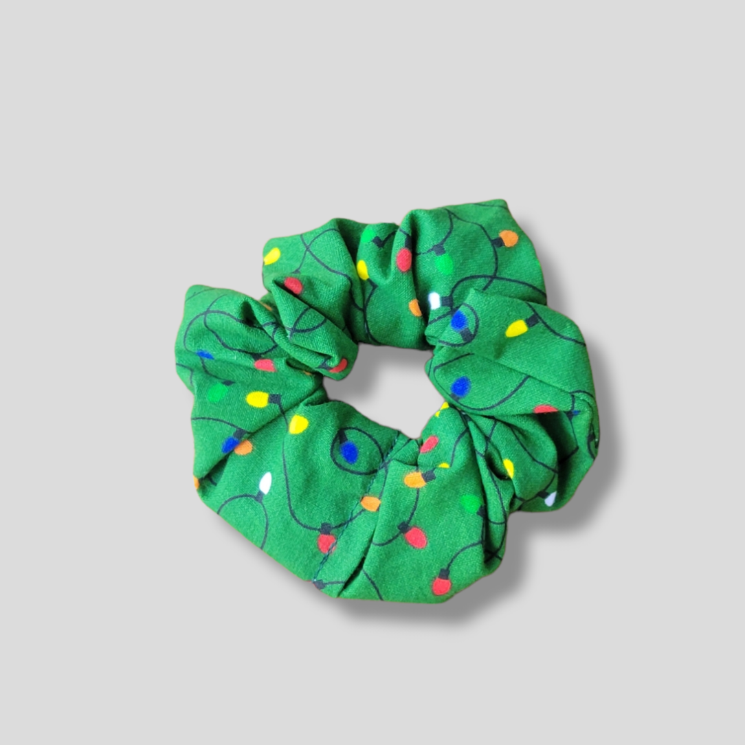 Christmas Lights Scrunchie